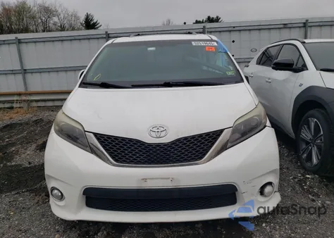 2016 Toyota Sienna Se from USA, damaged, VIN 5TDXK3DC6GS749813